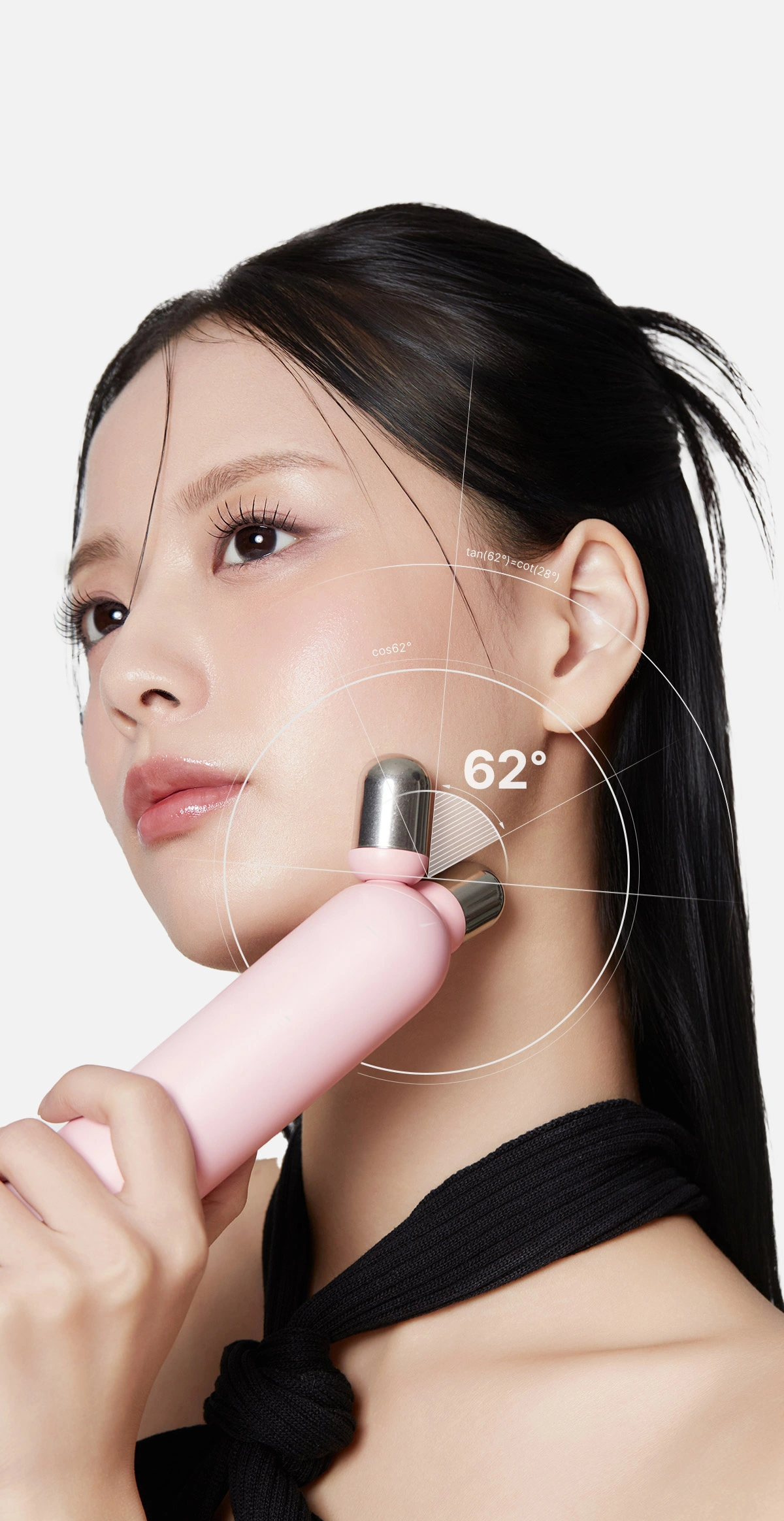 medicube AGE-RブースターVローラーヘッド(2色) | OLIVE YOUNG Global